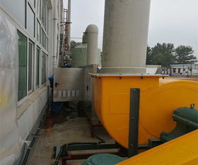 博倫特藥業(yè)廢氣凈化系統(tǒng)施工現(xiàn)場 噴淋塔 uv活性炭凈化一體機(jī) 成功案例 青島兆星環(huán)保設(shè)備